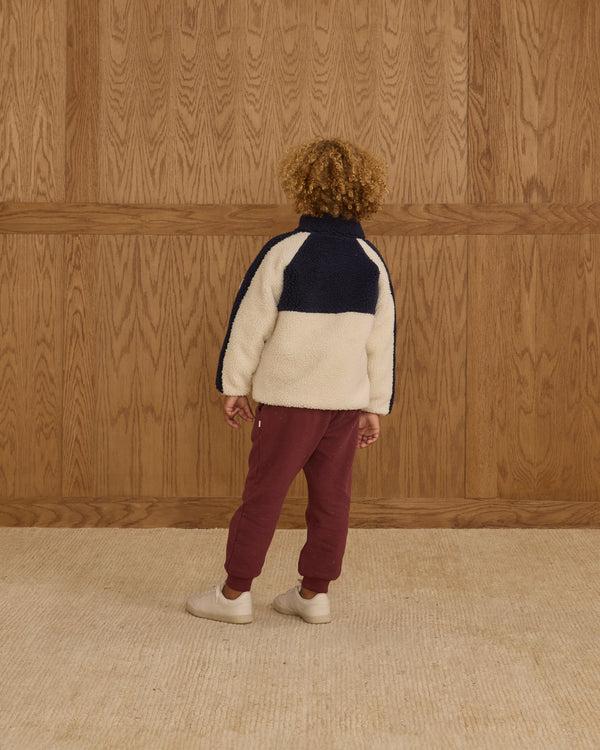 Rylee Cru Sherpa Trails Jacket Navy Color Block