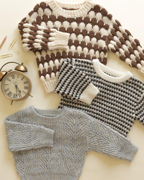 Rylee Cru Shiloh Sweater Black Speckle