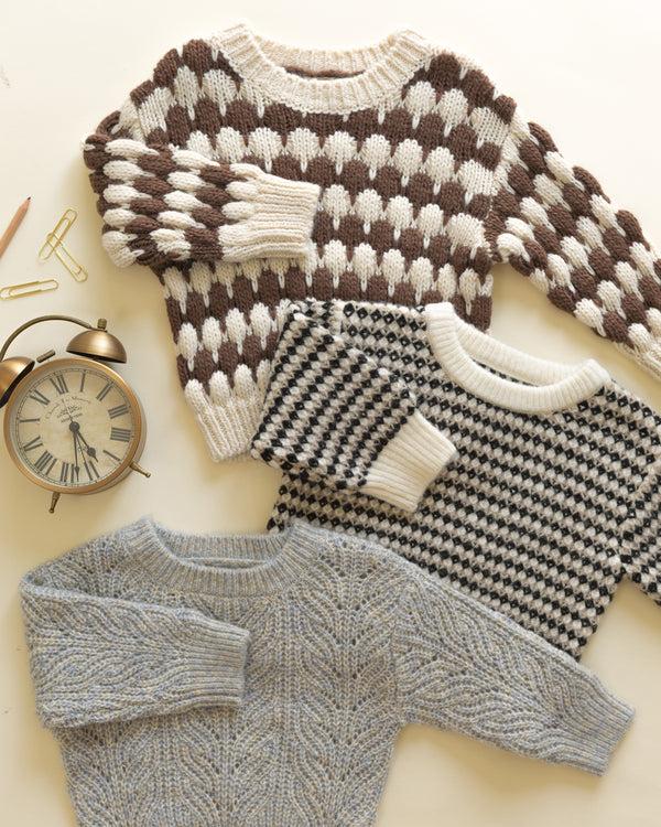 Rylee Cru Shiloh Sweater Brown Stripe