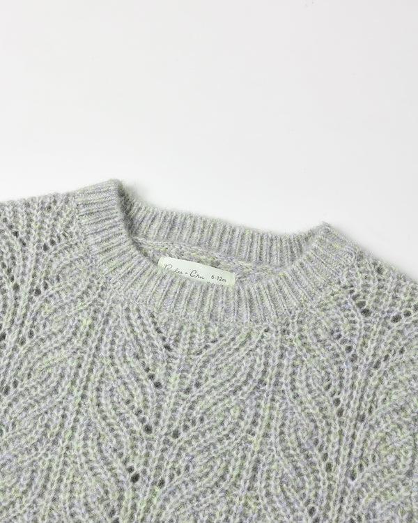 Rylee Cru Shiloh Sweater Dusty Blue