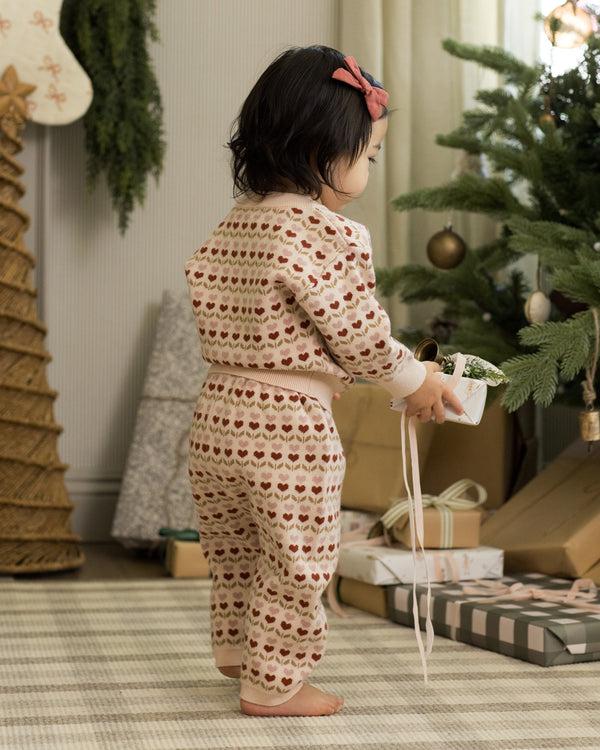 Rylee Cru Shiloh Sweater Ruby Hearts