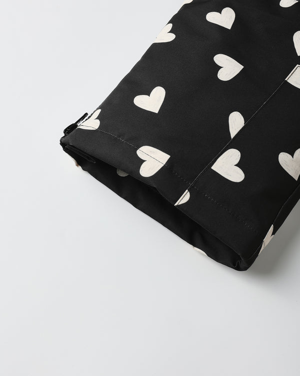 Rylee Cru Snow Bib Hearts