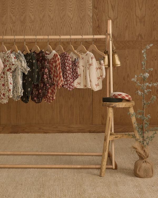 Rylee Cru Sophia Top + Bloomer Set Ruby Bows