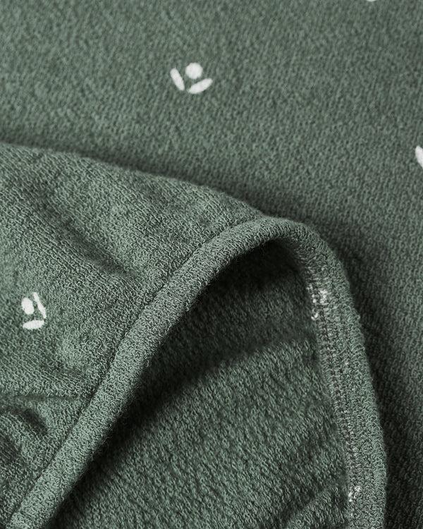 Rylee Cru Spongey Knit Set Evergreen Ditsy