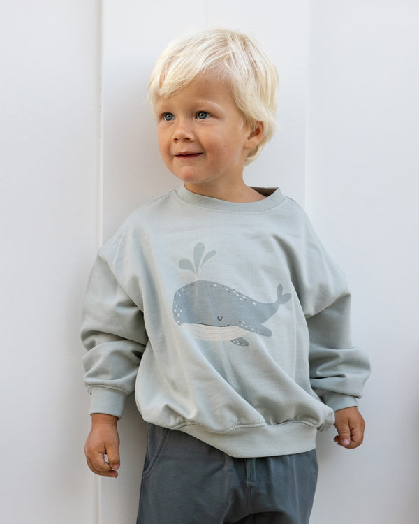Rylee Cru Sweatshirt Whale