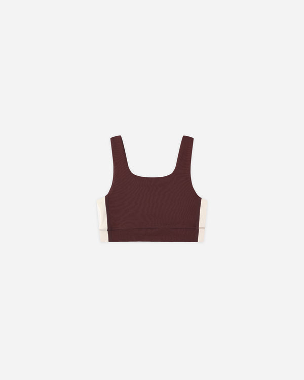 rylee cru Swift Sports Bra Burgundy