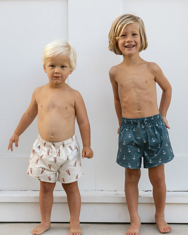 Rylee Cru Swim Trunk Anchors