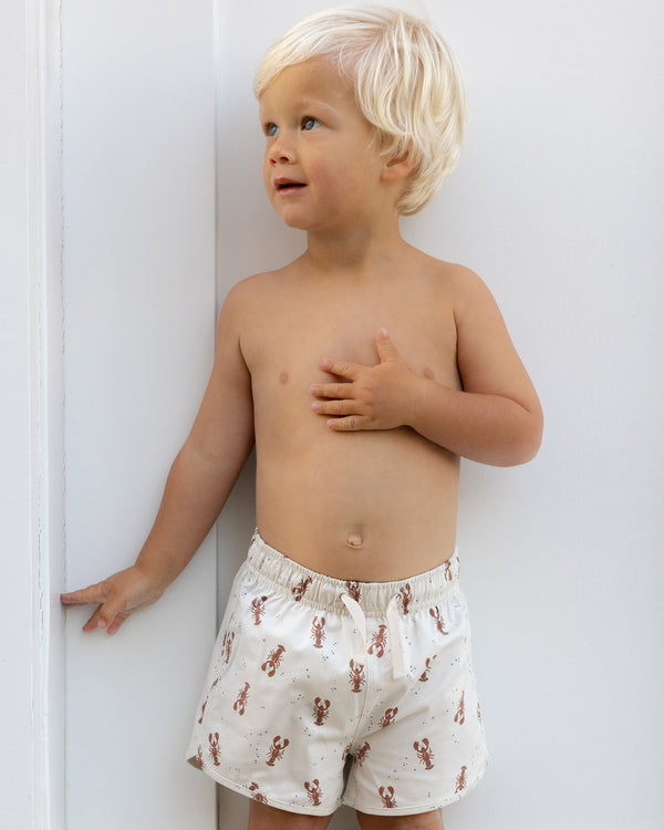 Rylee Cru Swim Trunk Lobsters