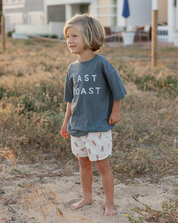 Rylee Cru Swim Trunk Lobsters