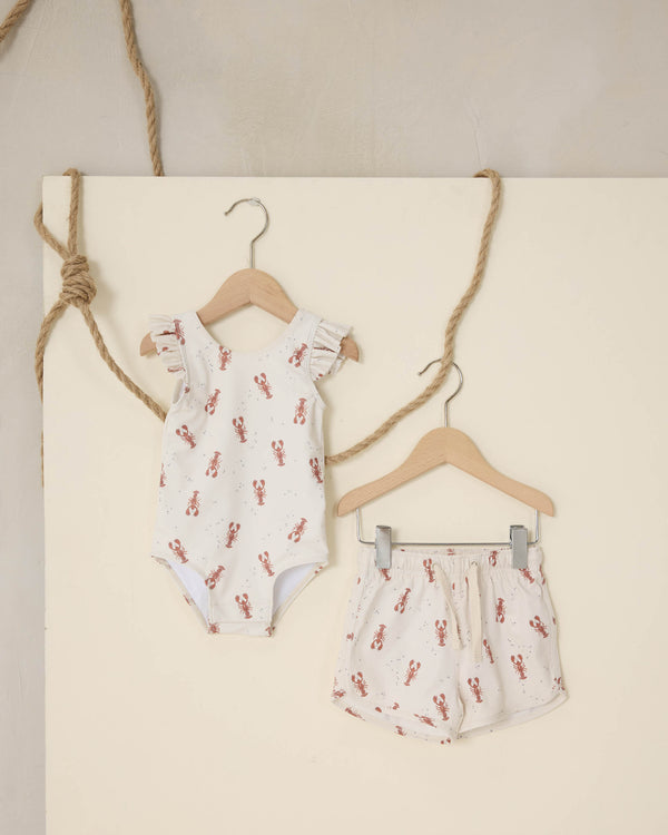 Rylee Cru Swim Trunk Lobsters