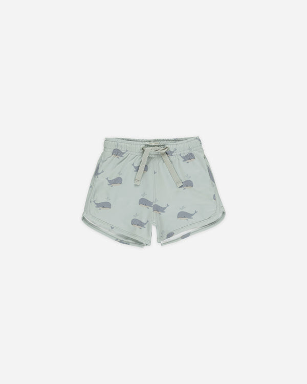 rylee cru Swim Trunk Whales