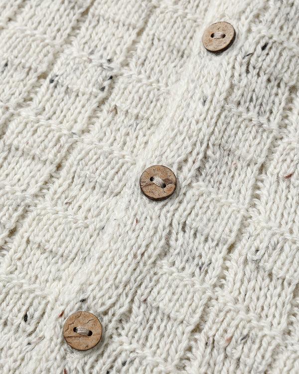 Rylee Cru Tassel Cardigan Oatmeal Speckle