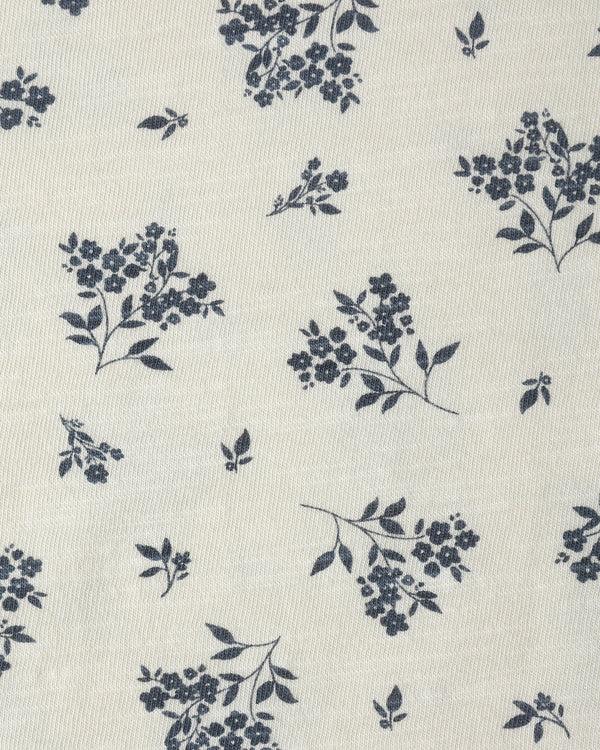 Rylee Cru Tee + Pant Set Blue Floral