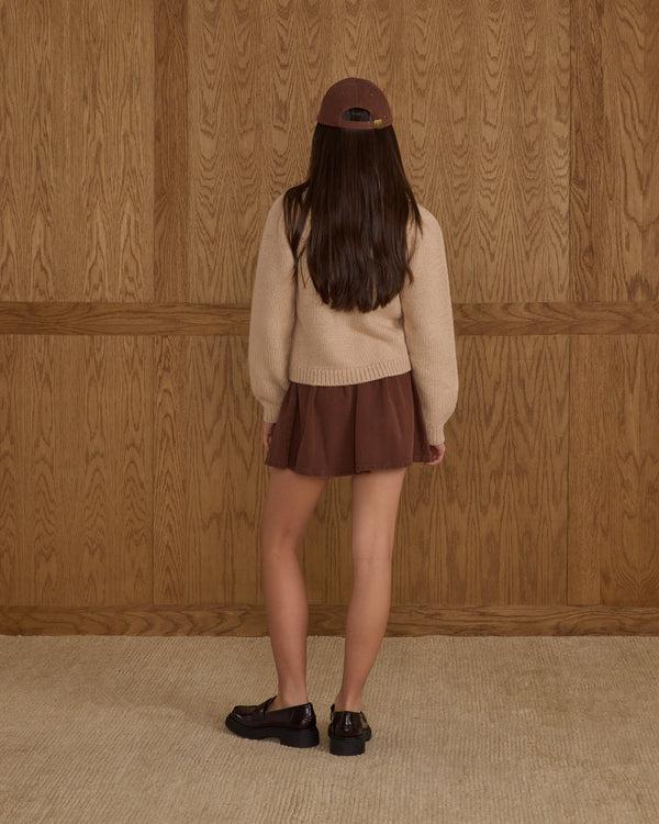 Rylee Cru Teen Alice Sweater Heathered Antique