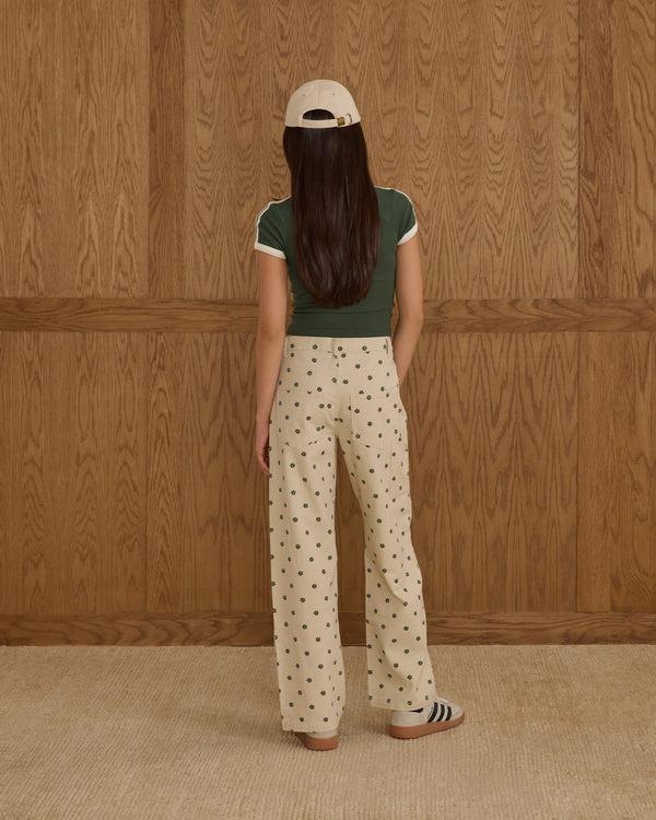 Rylee Cru Teen Jersey Tee Green