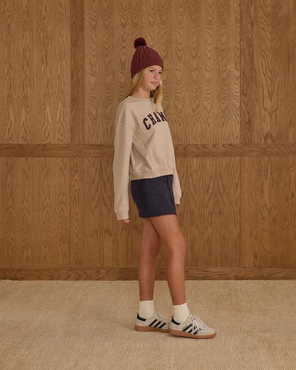 Rylee Cru Teen Oversized Sweatshirt Champ