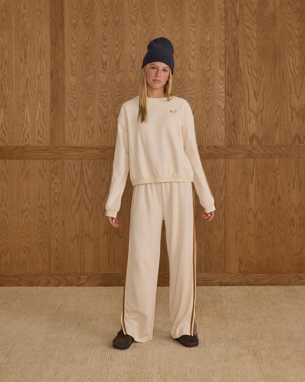 Rylee Cru Teen Oversized Sweatshirt Natural