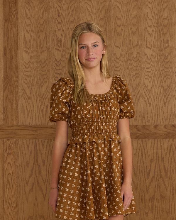 Rylee Cru Teen Shayla Dress Golden Fleur