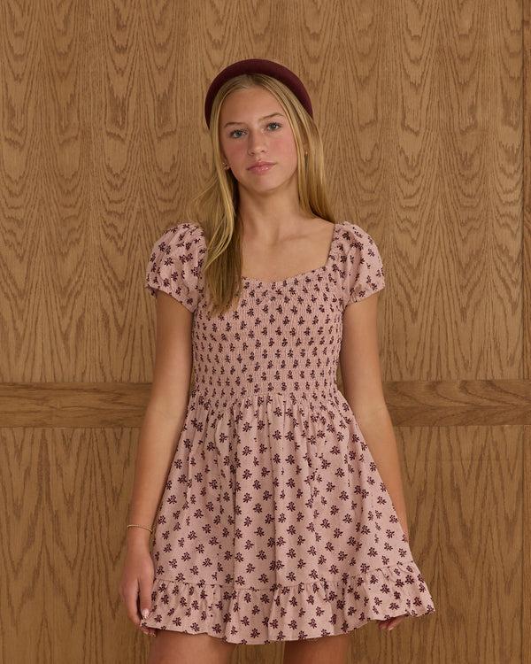 Rylee Cru Teen Stella Dress Blush Fleur