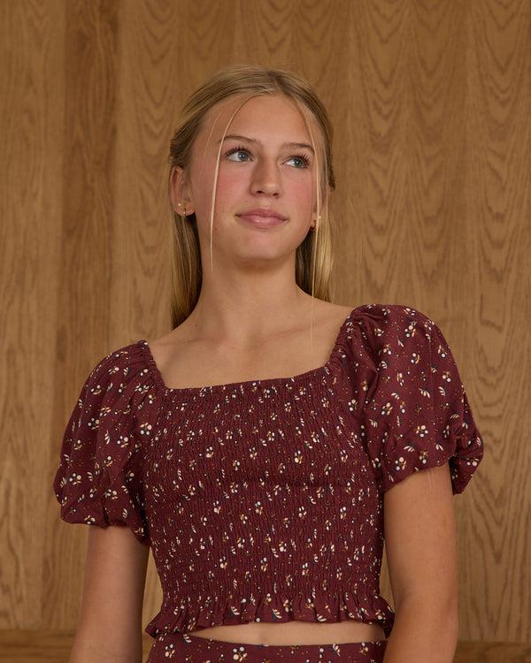 Rylee Cru Teen Trixie Top Harvest Berry