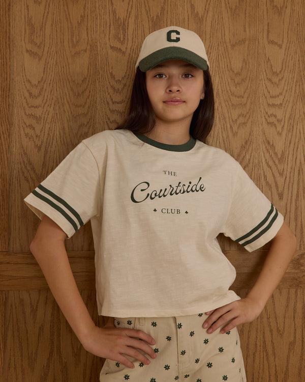 Rylee Cru Teen Varsity Tee Courtside Club