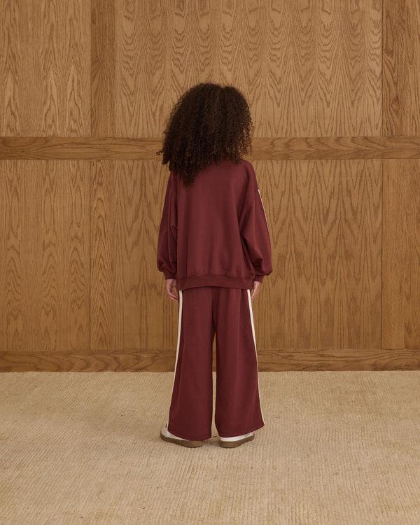 Rylee Cru Track Pant Burgundy