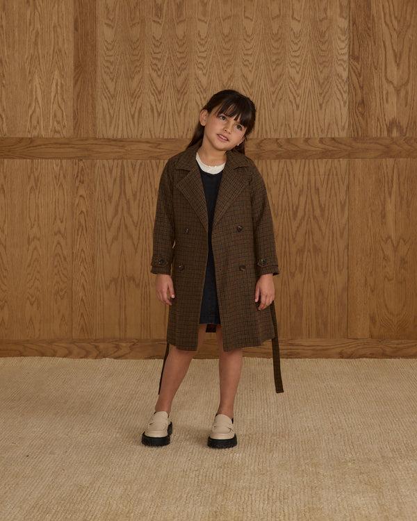 Rylee Cru Trench Coat Brown