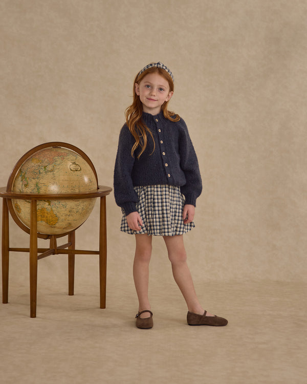 Rylee Cru Tulip Cardigan Navy