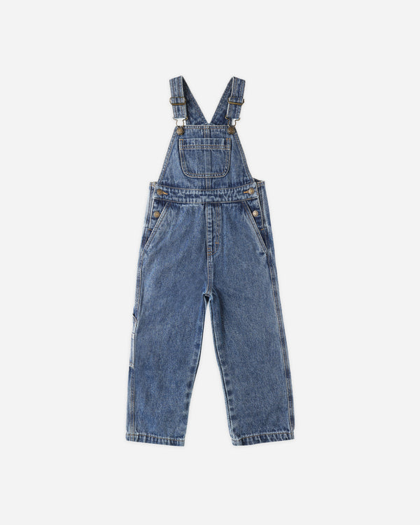 rylee cru Utility Overall Indigo Denim