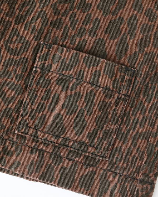 Rylee Cru Utility Vest Leopard