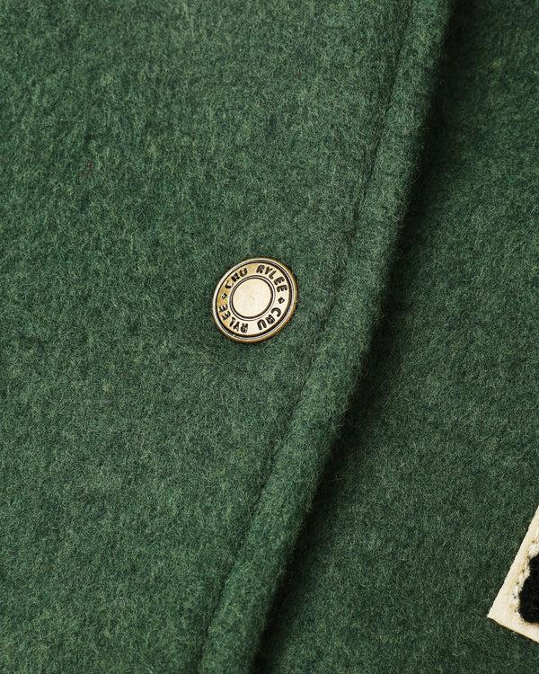 Rylee Cru Varsity Jacket Green