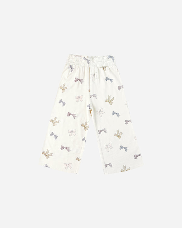 rylee cru Wide Leg Pant Bows