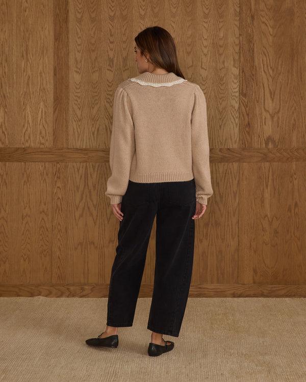 Rylee Cru Women's Alice Sweater Heathered Antique