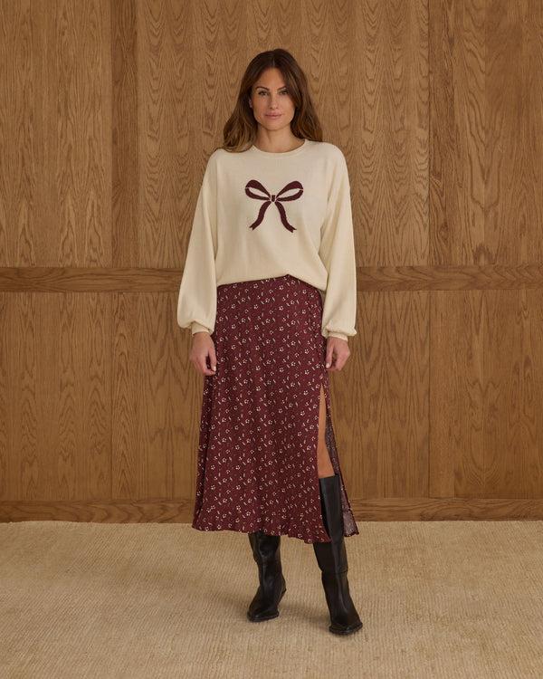 Rylee Cru Women's Aspen Sweater Bow