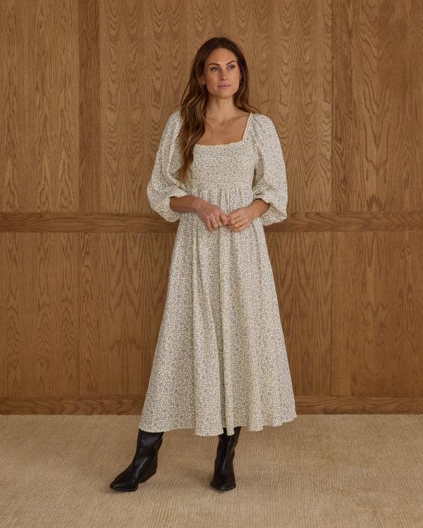 rylee cru Women's Della Dress Blue Vines