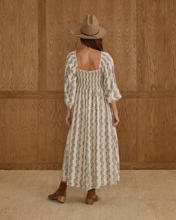 Rylee Cru Women's Della Dress Green Vines