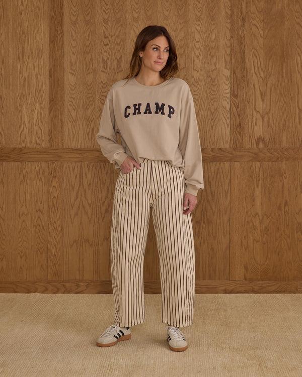 Rylee Cru Women's Oversized Sweatshirt Champ