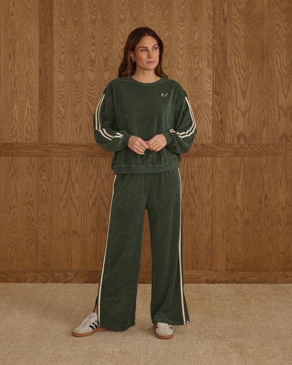 rylee cru Women's Oversized Sweatshirt Green