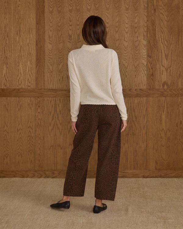 Rylee Cru Women's Rio Cardigan Ivory