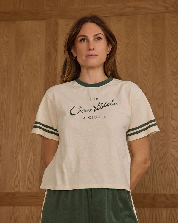 Rylee Cru Women's Varsity Tee Courtside Club
