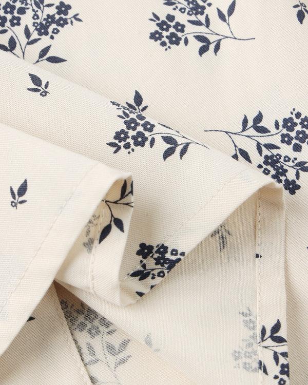 Rylee Cru Woven Pajama Set Blue Floral