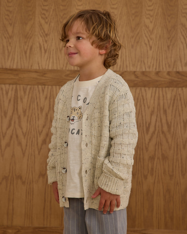 Rylee Cru Wynn Cardigan Oatmeal Speckle