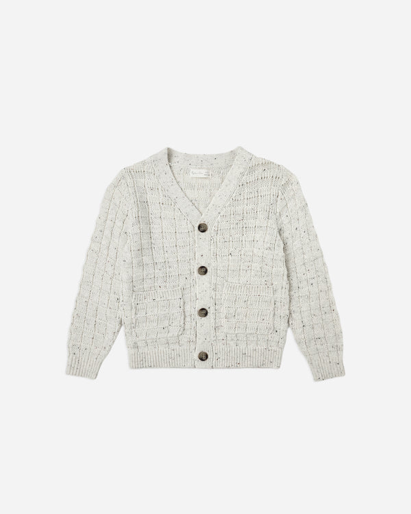 rylee cru Wynn Cardigan Oatmeal Speckle