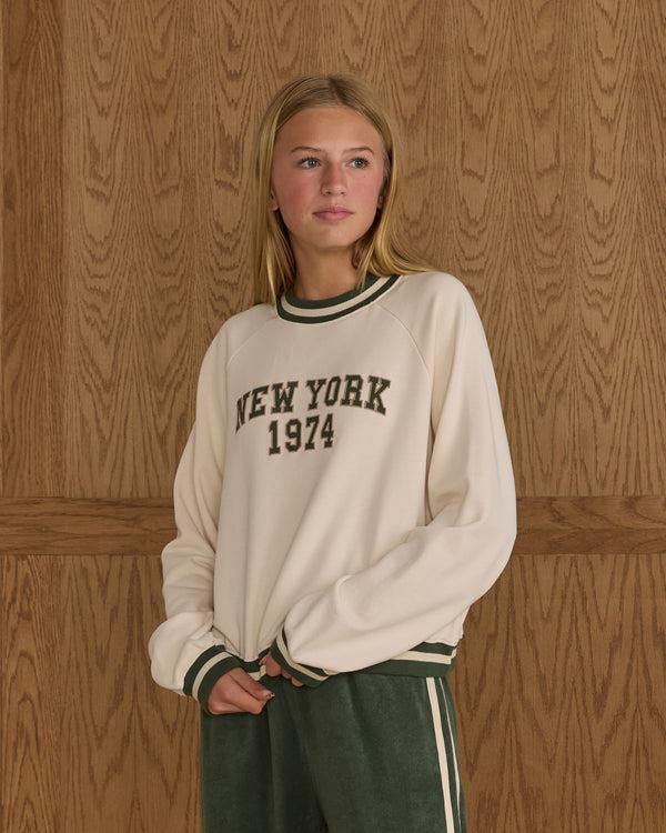 Rylee Cru Teen Oversized Raglan Sweatshirt New York