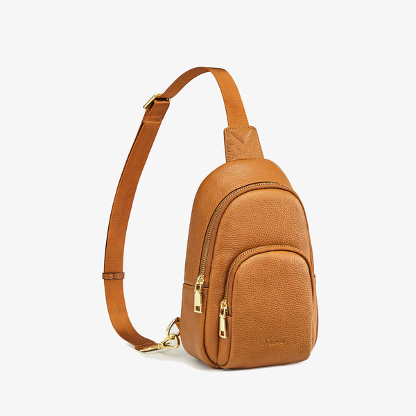 s zone RFID Blocking Leather Sling Chest Bags Gifts For Women