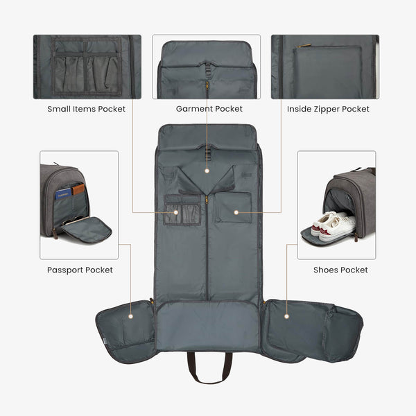 S Zone 50L All-In-One Garment Travel Bag