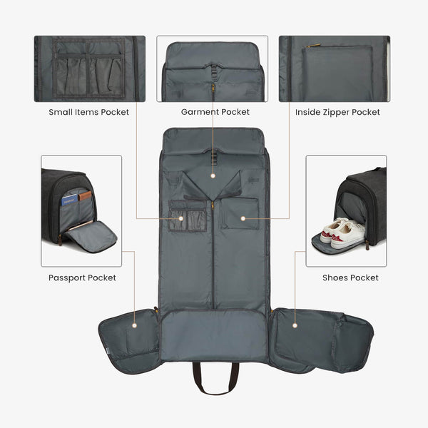 S Zone 50L All-In-One Garment Travel Bag
