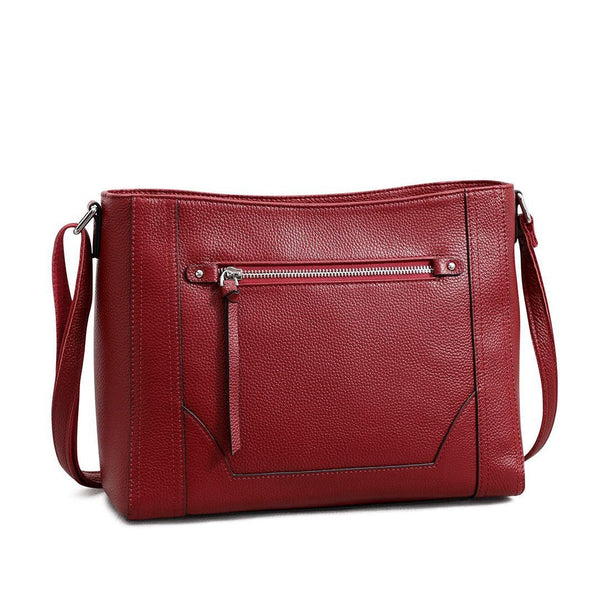 S Zone Ladies Leather Crossbody Bag