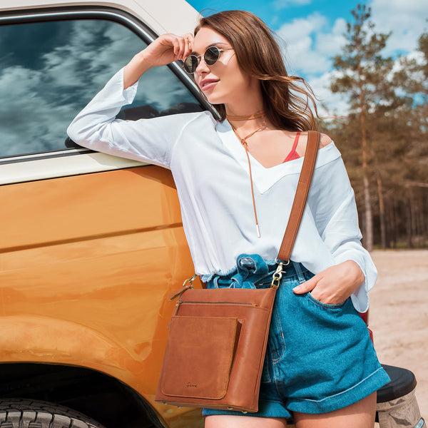 S Zone Ladies Medium Crossbody Bag