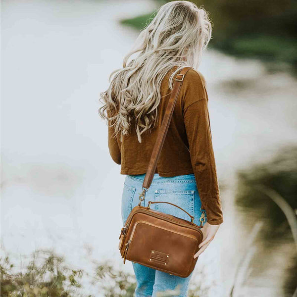 S Zone Mini Genuine Leather Crossbody Purses